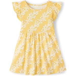 imageThe Childrens Place Girls and Toddler Short Sleeve Fashion DressDaisy Babydoll