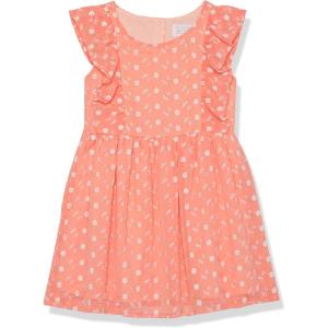 imageThe Childrens Place Girls and Toddler Short Sleeve Fashion DressSummer Dawn Lace