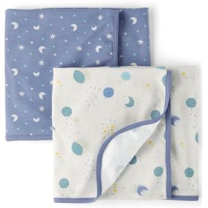 imageThe Childrens Place UnisexBaby and Newborn Swaddle BlanketsIcicle 2pack