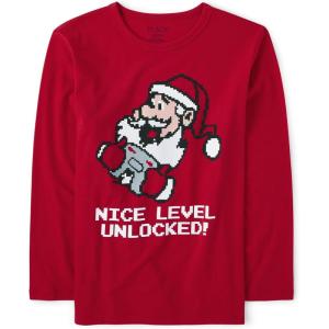 imageThe Childrens Place UnisexBaby and Toddler All HolidaysBirthdays Long Sleeve Graphic TShirtsChristmas Nice Level