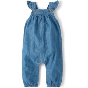 imageThe Childrens Place babygirls And Newborn Everyday Summer RompersDenim Blue