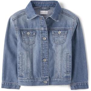 imageThe Childrens Place girls Basic Denim JacketGemini Wash