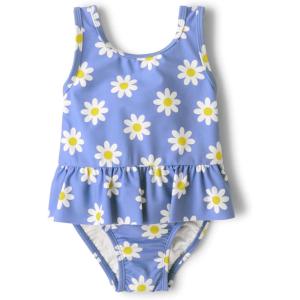 imageand Toddler One Piece SwimsuitDaisy Peplum