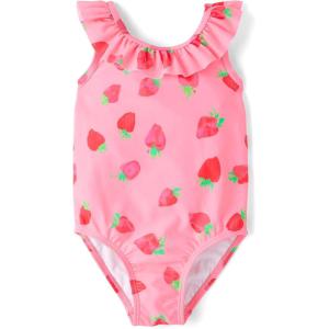 imageand Toddler One Piece SwimsuitStrawberries