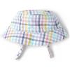 imageThe Childrens Place Baby Boys And Newborn Woven Plaid Romper and Hat 2piece SetMulti Check Plaid