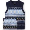imageThe Childrens Place Baby Boys and Toddler Pullover Sweater VestEaster Bunny Striped Vest