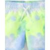 imageThe Childrens Place BabyBoys and Toddler Long Sleeve Rashguard and Swim Trunks 2 Piece SetTie Dye Gecko