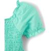 imageThe Childrens Place BabyGirls and Toddler Short Sleeve Casual DressesMint Tea