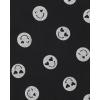 imageThe Childrens Place Big Girls Fashion Leggings Heather Grey 47827 Pack of 2 Large1012Glitter Black Smiley Face