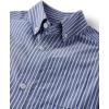 imageThe Childrens Place Boys Short Sleeve Poplin Button Down ShirtBlue Stripe