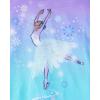 imageThe Childrens Place Girls Long Sleeve NightgownPlum Princess Ballet