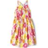 imageThe Childrens PlaceShort Sleeve Fashion DressPink Yellow Floral