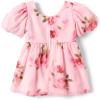 imageThe Childrens Placeand Toddler Short Sleeve Dressy DressPink Floral