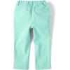 imageand Toddler Stretch Straight Chino PantsMellow Aqua