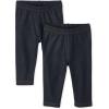 imageThe Childrens Place Baby Girls Capri Leggings 2 PackIndigoIndigo 2pack