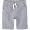 imageThe Childrens Place Boys Pull on Jogger ShortsFin Gray Single