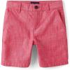 imageThe Childrens Place Boys Textured Chino ShortsSunburn