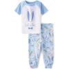 imageThe Childrens Place Easter Family Matching Snug Fit Cotton PajamasBlue Bunny