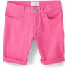 imageThe Childrens Place Girls Solid Skimmer ShortsFrench Rose