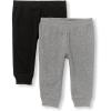imageThe Childrens Place babyboys Cotton PantsH GreyBlack