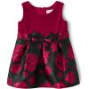 imageThe Childrens Placeand Toddler Short Sleeve Dressy DressBerry Jam Floral