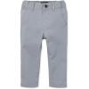 imageand Toddler Stretch Straight Chino PantsFin Gray