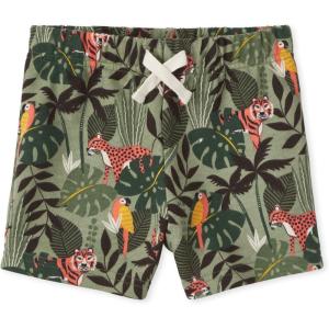 imageThe Childrens Place Baby Boys and Toddler Active Knit ShortsMisty Glen