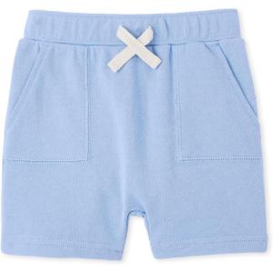 imageThe Childrens Place Baby Boys and Toddler Active Knit ShortsSky