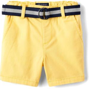 imageThe Childrens Place BabyBoys and Toddler Belted Chino ShortsSun Valley