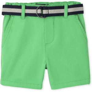 imageThe Childrens Place BabyBoys and Toddler Belted Chino ShortsSweet Pea