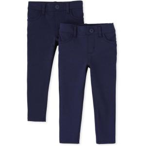 imageThe Childrens Place BabyGirls And Toddler Girls Ponte Knit Pull On JeggingsTidal 2 Pack