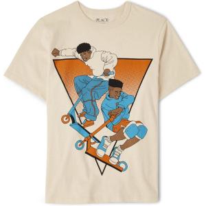 imageThe Childrens Place BabyGirls and Toddler Basic Long Sleeve Layering TeesScooter Boys