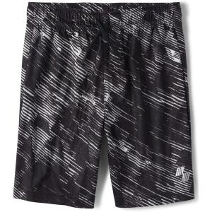 imageThe Childrens Place Boys Performance Basketball ShortsBlackWhite