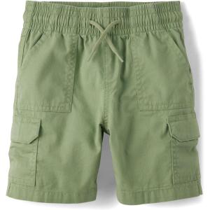 imageThe Childrens Place Boys Pull on Cargo ShortsMisty Glen