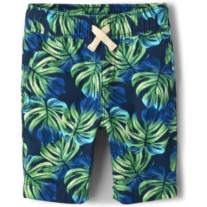 imageThe Childrens Place Boys Pull on Jogger ShortsLeaf Tidal