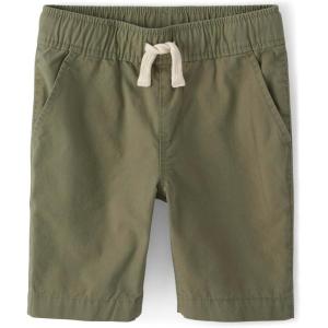 imageThe Childrens Place Boys Pull on Jogger ShortsOlive