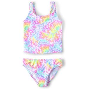imageThe Childrens Place Girls 2Piece Tankini SwimsuitGradient Butterfly Wings