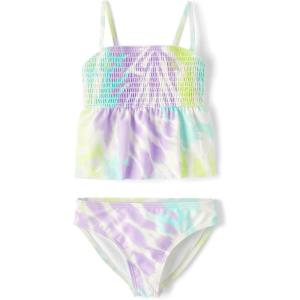 imageThe Childrens Place Girls 2Piece Tankini SwimsuitSeagrove Dye