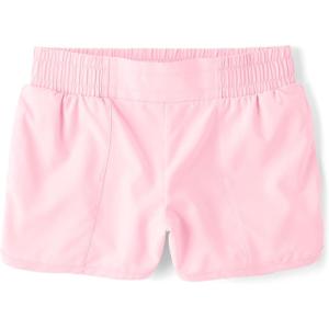 imageThe Childrens Place Girls Active Quick Dry Lined ShortsCameo