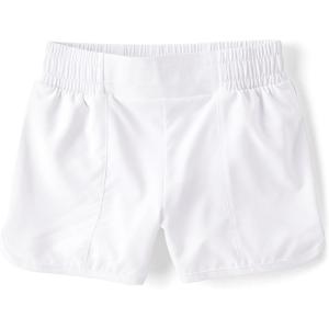 imageThe Childrens Place Girls Active Quick Dry Lined ShortsWhite