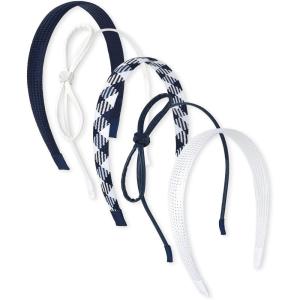 imageThe Childrens Place Girls Headband NavyWhite5 Pack NO Size