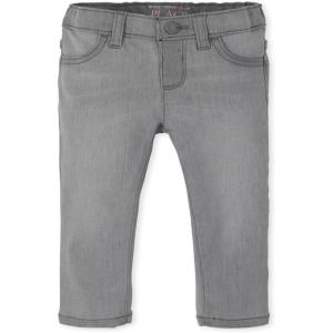 imageThe Childrens Place Girls and Toddler Girl SuperSoft Stretch Denim Legging JeansFog Wash Single