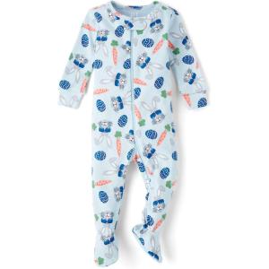 imageThe Childrens Place Unisex Baby Family Matching Easter Snug Fit Cotton PajamasCool Bunny