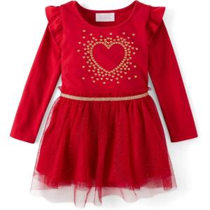imageThe Childrens Place baby girls Heart Mesh Tutu DressLove