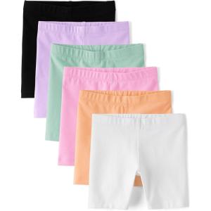 imageThe Childrens Place babygirls And Toddler Mix and Match Bike ShortsSummer Vibes 6pack