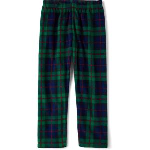 imageThe Childrens Place boys Fleece Pajama PantsGreen Tartan