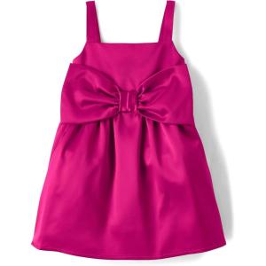 imageThe Childrens Placeand Toddler Short Sleeve Dressy DressWild Fuschia Bow