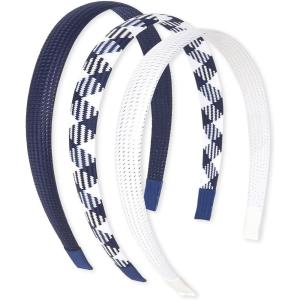 imageThe Childrens PlacegirlsHeadbandNAVYWHITE 3 PACKNOSIZE