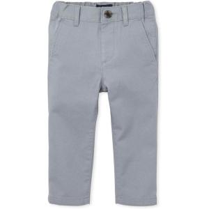 imageand Toddler Stretch Straight Chino PantsFin Gray