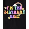 imageThe Childrens Place BabyGirls and Toddler All HolidaysBirthdays Short Sleeve Graphic TShirts2 PackIm Birthday GirlUnicorn
